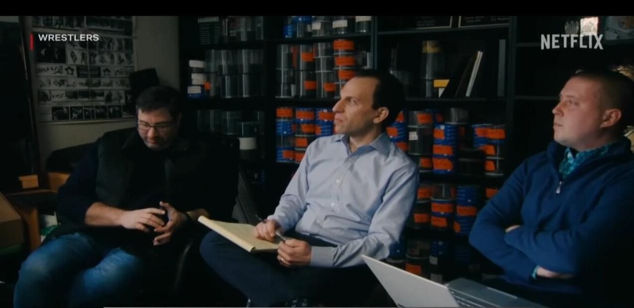 Mayor Greenberg in Netflix docuseries about wrestling - 8.21.23